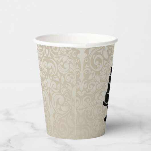 Wedding Cake Papieren Bekers (Rechts)