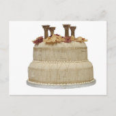 Wedding Cake Pillars Briefkaart (Voorkant)