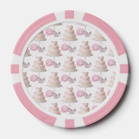 Wedding Cake Poker Chips (Voorkant)