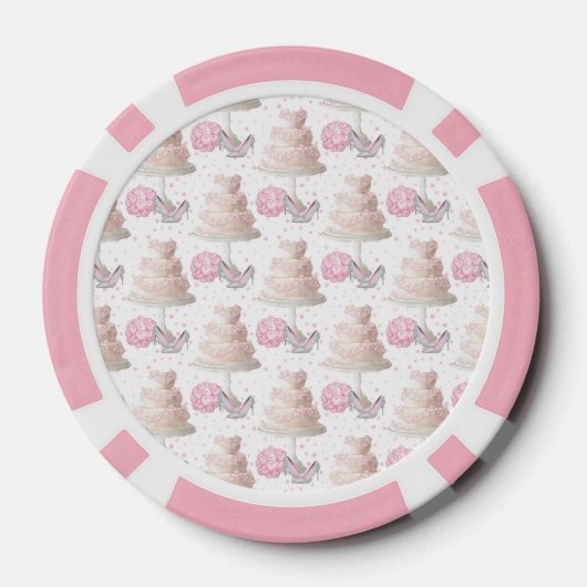 Wedding Cake Poker Chips (Achterkant)