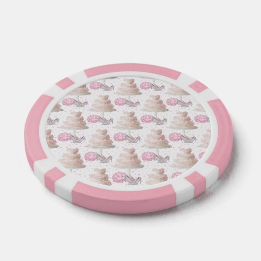 Wedding Cake Poker Chips (Enkel)