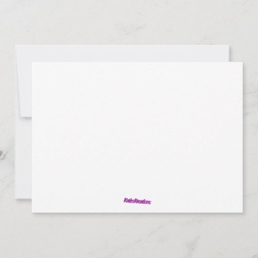 Wedding Cake Rehearsal Dinner Invitation Kaart (Achterkant)