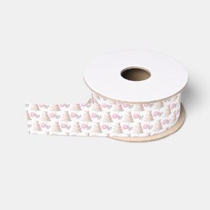 Wedding Cake Ribbon Grosgrain Lint