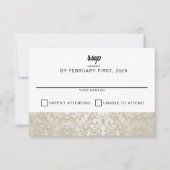 Wedding Cake RSVP Kaartje (Voorkant)