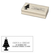 Wedding Cake Rubberstempel (Gestempeld)