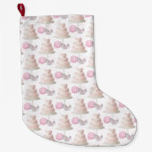 Wedding Cake Stocking Grote Kerstsok (Voorkant)