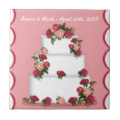 Wedding Cake Tegel Tegeltje (Voorkant)