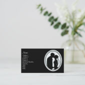 Wedding Cameo Visitekaartje (Staand voorkant)