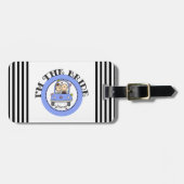 Wedding Car Bride Bagagelabel (Voorkant horizontaal)