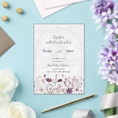 wedding card acryl uitnodigingen (Insitu (Huwelijk))
