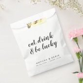 Wedding Casino | Poker Chips Lucky Ticket Bedankzakje (Gezegeld)