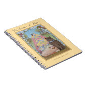 Wedding Cats Personalized Yellow  Notebook Notitieboek (Rechterzijde)