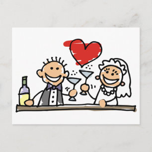 Wedding Celebration Briefkaart