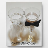 Wedding Celebration Glasses Fotoplaat (Voorkant)