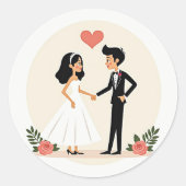 Wedding Celebration Sticker Pack (Voorkant)