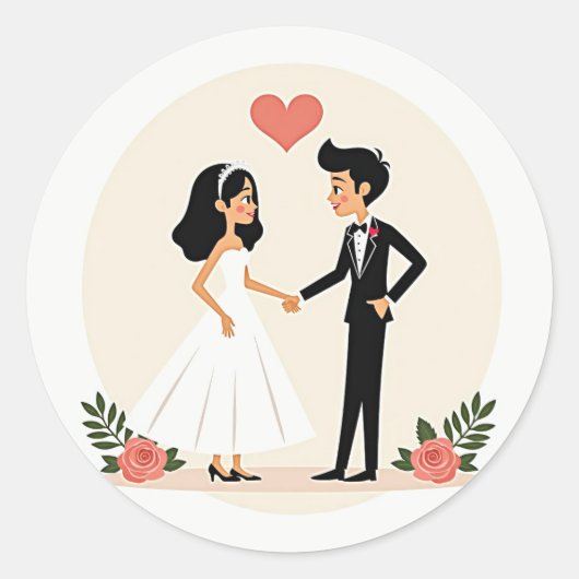 Wedding Celebration Sticker Pack (Voorkant)