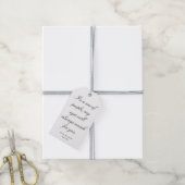 Wedding Centerpiece, Bridal Shower Decoration  Cadeaulabel (Met Touw)