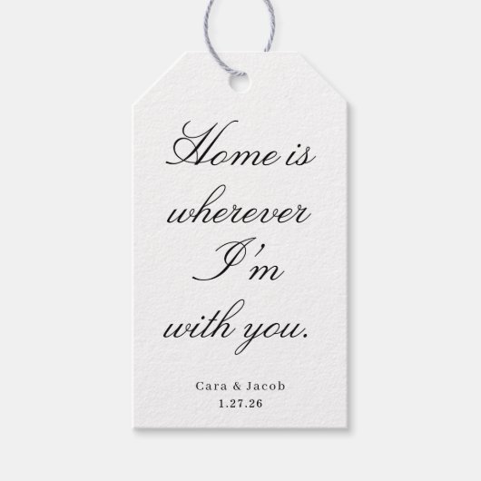 Wedding Centerpiece, Bridal Shower Decoration  Cadeaulabel (Voorkant)