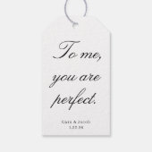 Wedding Centerpiece, Bridal Shower Decoration  Cadeaulabel (Achterkant)