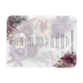 Wedding Ceremony-programma Magneet (Horizontaal)