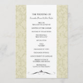 Wedding Ceremony-programma's Programmakaart (Voorkant)