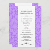 Wedding Ceremony-programma's Programmakaart (Voorkant / Achterkant)