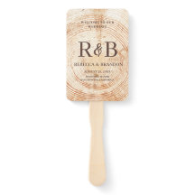 Wedding Ceremony Rustic Wood Monogram Namen