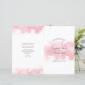 WEDDING CEREMONY stijlvolle waterverf (Staand voorkant)