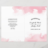 WEDDING CEREMONY stijlvolle waterverf (Voorkant)