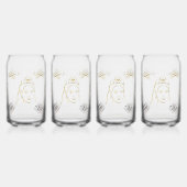 wedding ceremony style blikvorm glas (Links)