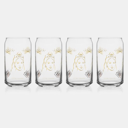 wedding ceremony style blikvorm glas (Links)