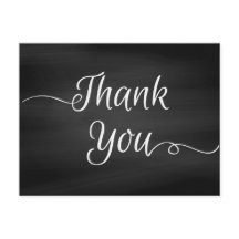 Wedding Chalkboard voegt foto toe Dank u