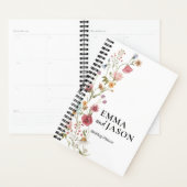 Wedding Checklist Planner, Floral Elegant Wedding Planner (Display)
