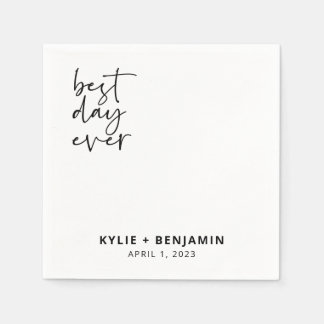 Wedding Cocktail Napkin Servet