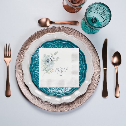 Wedding Cocktail Napkins Servet