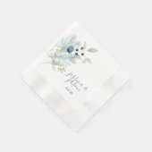 Wedding Cocktail Napkins Servet (Hoek)