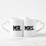 WEDDING COFFEE MUGS, MR. en MRS Loversmokken<br><div class="desc">MR EN MRS. COFFEE MUGS</div>