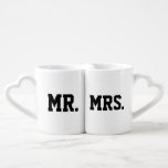 WEDDING COFFEE MUGS, MR. en MRS Loversmokken<br><div class="desc">MR EN MRS. COFFEE MUGS</div>