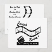 Wedding Coming Soon - Save the Date Aankondigingskaart (Voorkant / Achterkant)