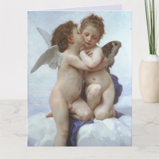 WEDDING CONGRATULALATIONS CHERUB BOUGUEREAU CARDS KAART (Voorkant)