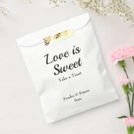 Wedding Cookie Favor Bags Bedankzakje