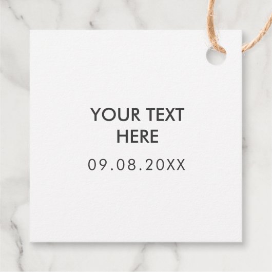 Wedding Cookie Favor, we houden van koekjes Bedankjes Labels (Achterkant)