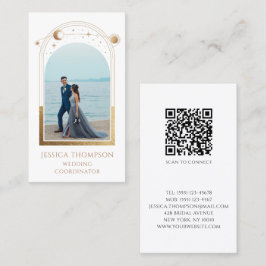 Wedding Coordinator Foto White Gold Celestial Visitekaartje