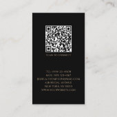 Wedding Coordinator Foto White Gold Celestial Visitekaartje (Achterkant)