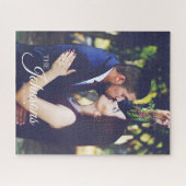Wedding Couple Familie die je hebt gepersonaliseer Legpuzzel (Horizontaal)
