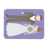 Wedding Couple Magneet (Horizontaal)