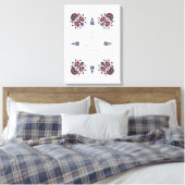 Wedding Couple, Newly-Wed Blessing, Engagement gif Canvas Afdruk (Insitu (Slaapkamer))