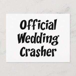 Wedding Crasher Briefkaart