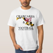 Wedding Crashers Crabcakes & Football T-shirt (Voorkant)