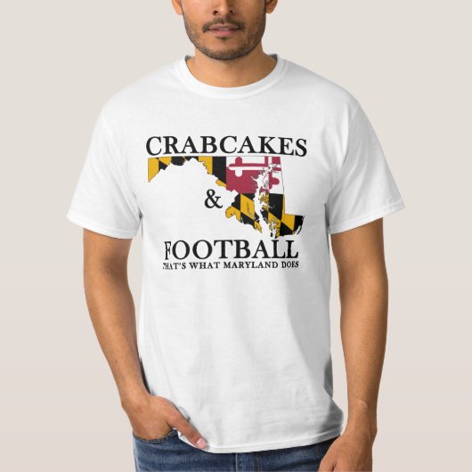Wedding Crashers Crabcakes & Football T-shirt (Voorkant)